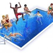 Запись: The Sims 4: Об общественных бассейнах и дополнениях