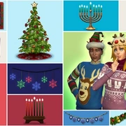 Запись: Бесплатный набор «Праздничный» для The Sims 4