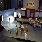 Запись: Салон фотографий в The Sims 4: «На работу!»