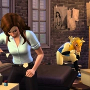 Запись: The Sims 4 На работу! - Коп и Лама