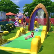Запись: Ура! Новая водная дорожка для лужайки в «The Sims 4 На заднем дворе — Каталог»!