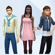 Запись: «The Sims 4: Вампиры» — официальные участки и семьи