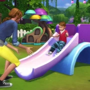 Запись: Официальный участок и семья из «The Sims 4: Детские вещи»