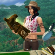Запись: Таинственные реликвии из «The Sims 4: Приключения в джунглях»