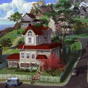 Запись: The Sims 4: Концепт-арт городка «Снут Хайтс»