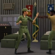 Запись: Карьера Военного служащего из The Sims 4 «Стрейнджервиль»