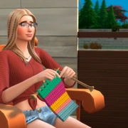 Запись: Навык вязания в «The Sims 4 Нарядные нитки»