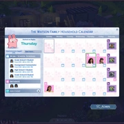 Запись: Улучшенный календарь будет добавлен в базовую версию игры The Sims 4