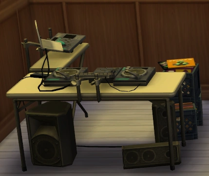 пульт диджея симс 4