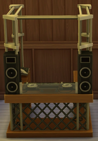 пульт диджея симс 4