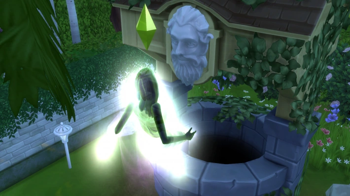 the sims 4 романтический сад воскрешение призрака