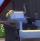 почтовый ящик в виде кошки