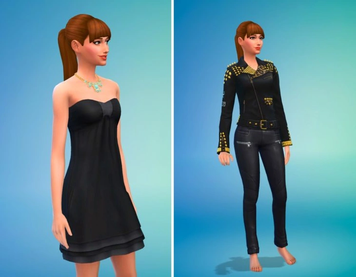 новая одежда в обновлении the sims 4