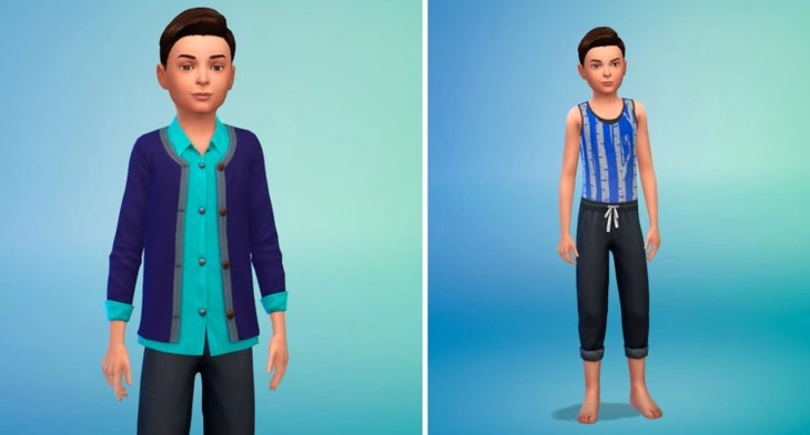 новый топ и штаны для детей