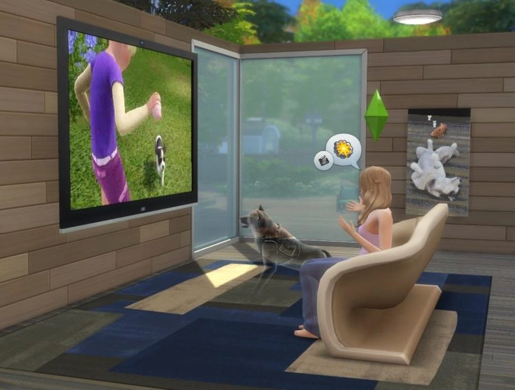 собака призрак симс 4