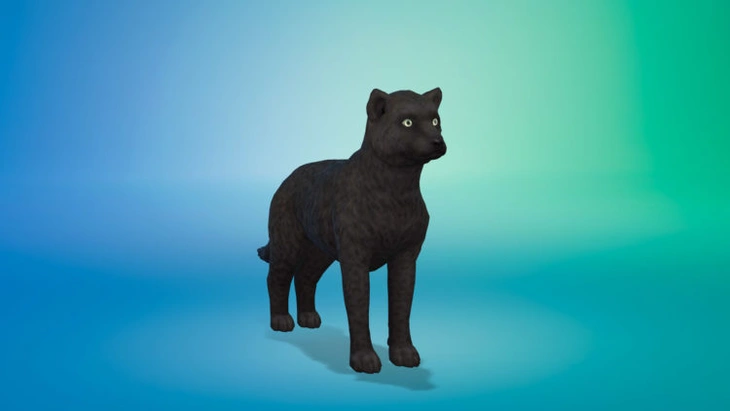 воссозданная в симс 4 черная пантера