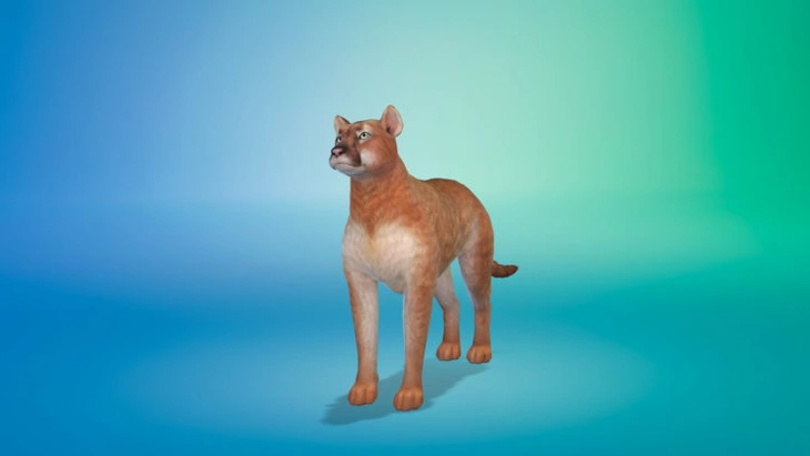 воссозданная в симс 4 пума