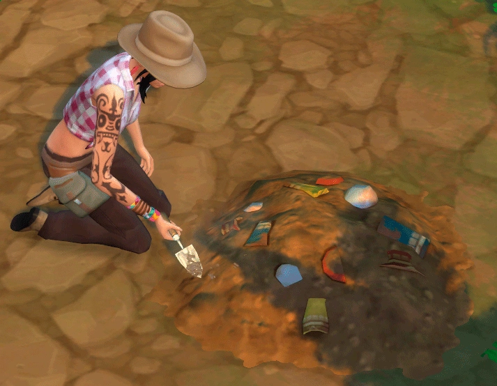 способ добычи таинственных реликвий