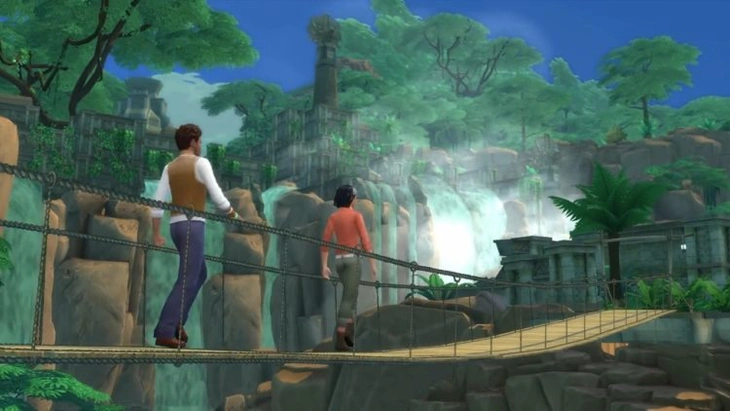 путешествие водопад