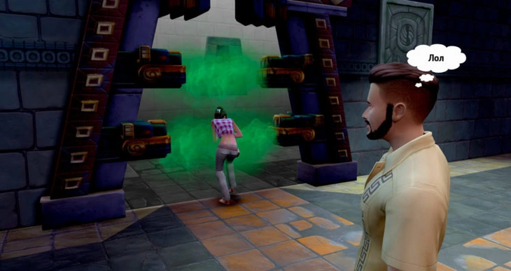 ворота в храме