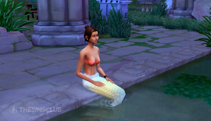 хвост русалки