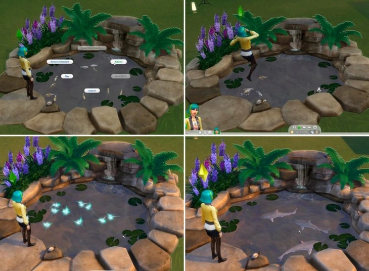 пруд симс 4 путь к славе