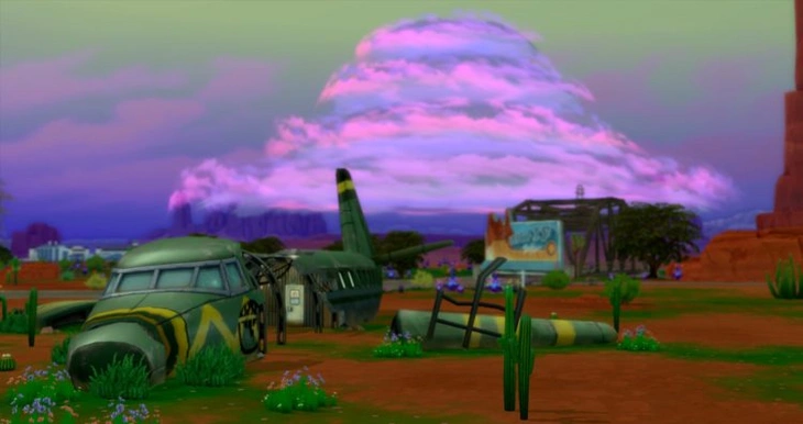 Городок Стрейнджервиль-торнадо