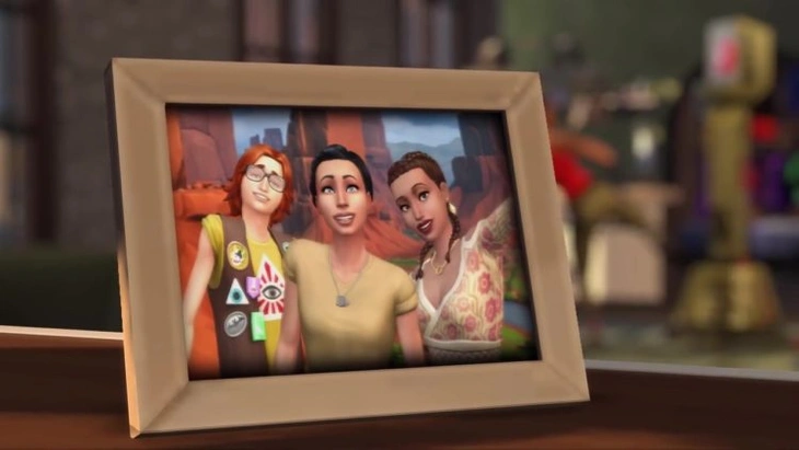 рамка с групповым селфи