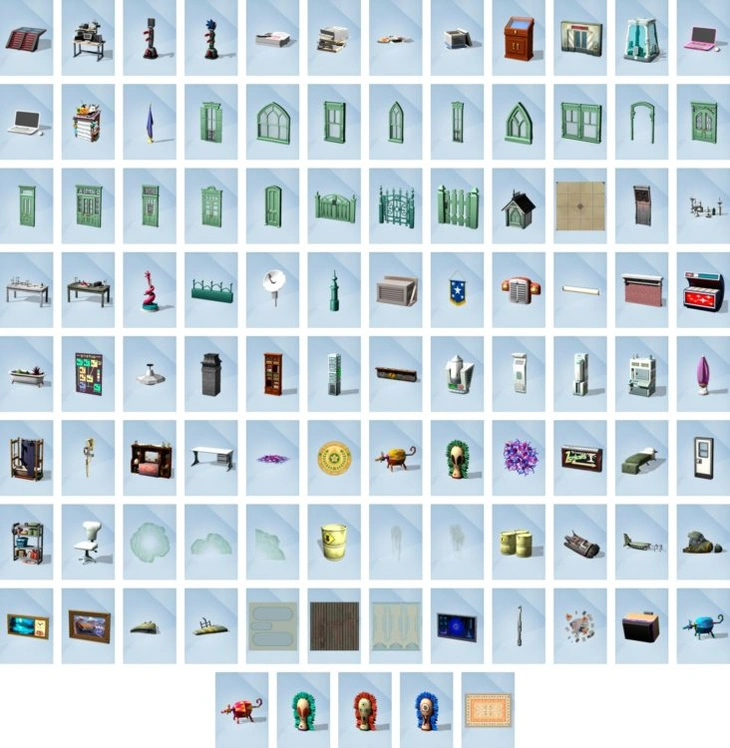 предметы режима строительства