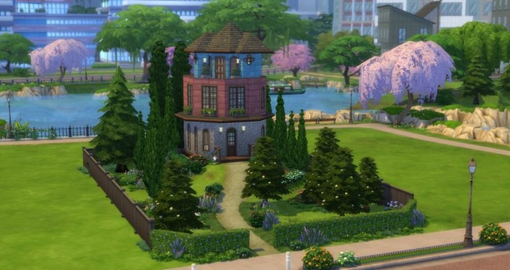 Tiered Tower Tiny Home