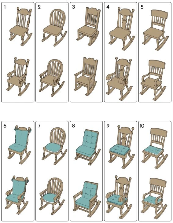 симс 4 кресло качалка