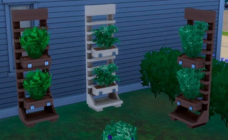 вертикальная стойка для растений