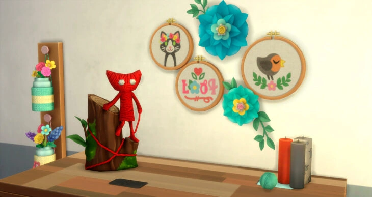 ярни нарядные нитки симс 4