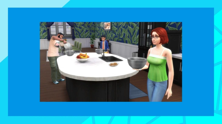 совместная готовка симс 4 скриншот 1