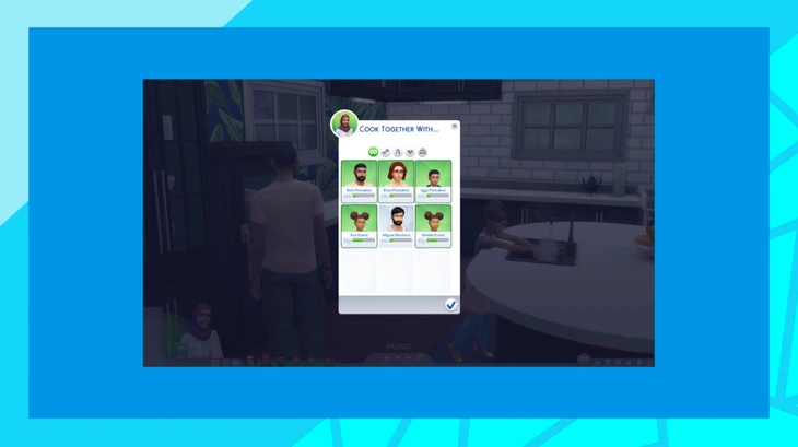 совместная готовка симс 4 скриншот 3