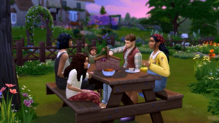 корзина для пикника симс 4