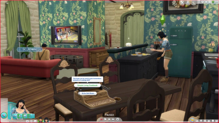 симс 4 написание поваренной кулинарной книги