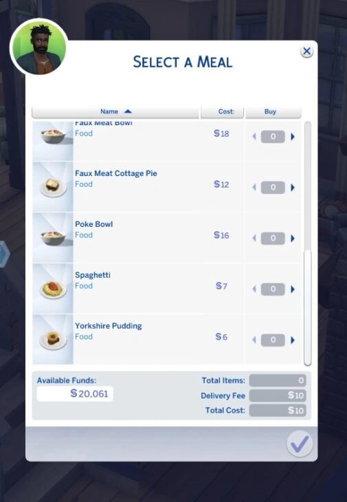 зумерская доставка симс 4